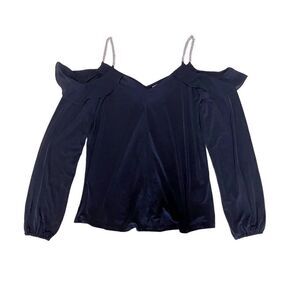 🌟70% OFF 🌟NEW 🌟Michael Kors🌟Shoulder Off Gold Chain Long Sleeve Top